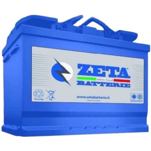 BATTERIA PER AUTO 78AH ZETA 740A / 12V / POSITIVO A DESTRA (+DX) - Z78EXDX
