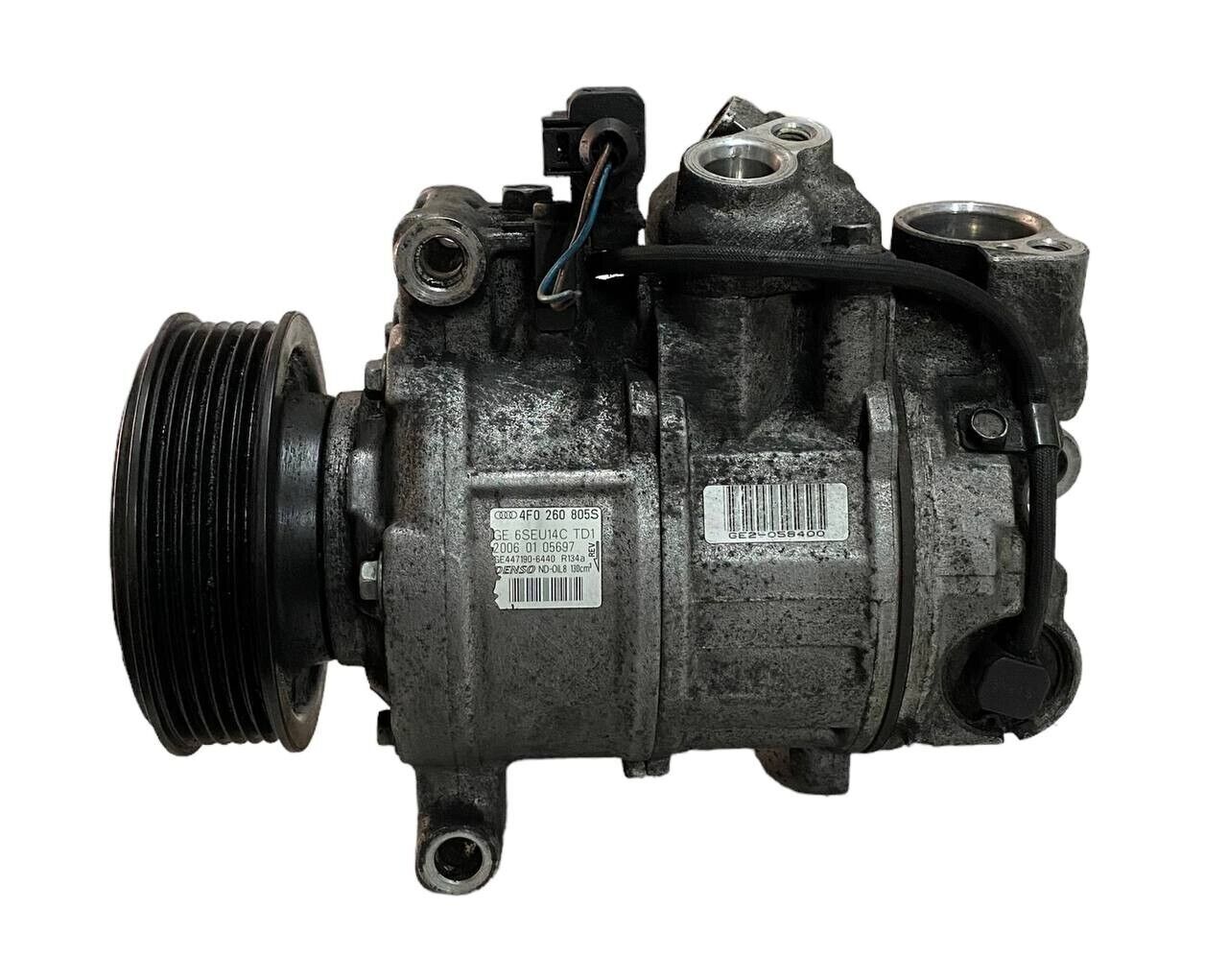 COMPRESSORE CLIMA A/C ARIA CONDIZIONATA AUDI A6 C6 2.7 D (TDI) 2007 - 4F0260805S - immagine 2