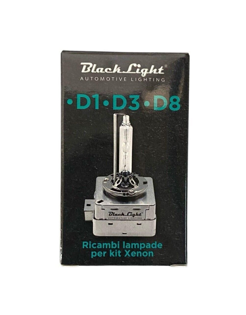 BLACKLIGHT - KIT COPPIA LAMPADE / LAMPADINE XENON D1S 6000K FARI / PROIETTORI AUTO - XE-D1S6K - immagine 2