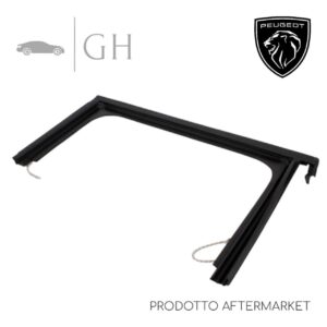 GUARNIZIONE GUIDA SCORRIMENTO VETRO PORTA / PORTIERA POST. DX PEUGEOT 2008 2015 - 9811337680