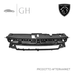 RIVESTIMENTO SUPPORTO ARMATURA GRIGLIA PARAURTI ANT. PEUGEOT 208 (II) - 9823209780