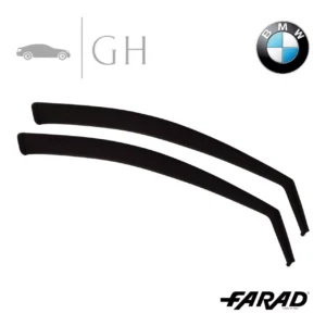 FARAD - SET 2 DEFLETTORI ARIA ANTIVENTO / ANTIPIOGGIA FUME' BMW X1 F48 2018 - 1-14.181M