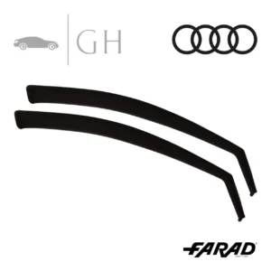 FARAD - SET 2 DEFLETTORI ARIA ANTIVENTO / ANTIPIOGGIA FUME' AUDI A3 (IV) 2022 - 1-12.824