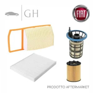 ECONOMY - KIT TAGLIANDO MANUTENZIONE 4 FILTRI FIAT 500X 334 1.3 MJT 95 CV