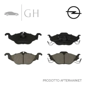 LPR - KIT PASTIGLIE / PATTINI / PASTICCHE FRENO OPEL ASTRA G (II SERIE) - 05P698