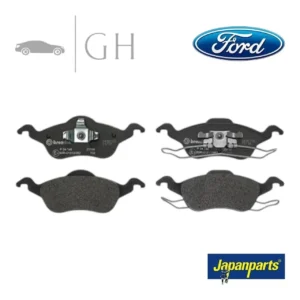 JAPANPARTS - KIT PASTIGLIE / PATTINI / PASTICCHE FRENO ANT FORD FOCUS (MK1) - PA0021AF