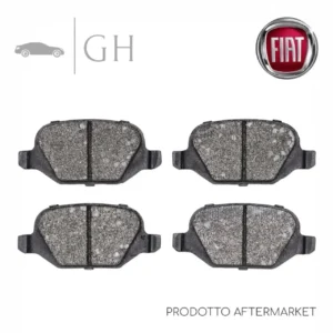LPR - KIT PASTIGLIE / PATTINI / PASTICCHE FRENO POST. FIAT 500 (312) - 05P1265