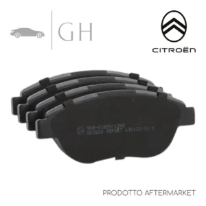 LPR - KIT PASTIGLIE / PATTINI /PASTICCHE FRENO ANTERIORI CITROEN C4 (I) - 05P807