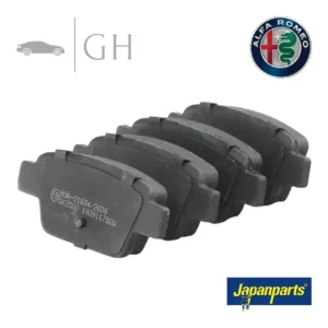JAPANPARTS - KIT PASTIGLIE / PATTINI / PASTICCHE FRENO POST. ALFA ROMEO MITO - PP0004AF