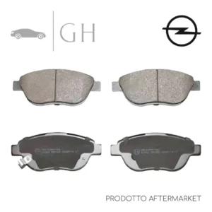 LPR - KIT PASTIGLIE / PATTINI / PASTICCHE FRENO ANTERIORI OPEL CORSA D 1.3 CDTI - 05P1328