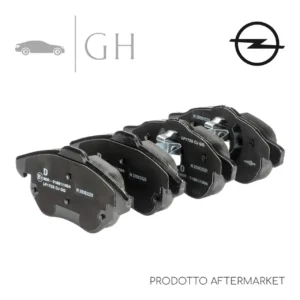 SIMER - KIT PASTIGLIE / PATTINI / PASTICCHE FRENO ANT. OPEL ASTRA H - WVA23402
