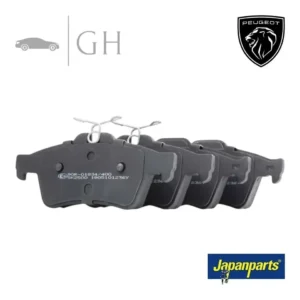 JAPANPARTS - KIT PASTIGLIE / PATTINI / PASTICCHE FRENO POST. PEUGEOT 508 (I) - PP005AF