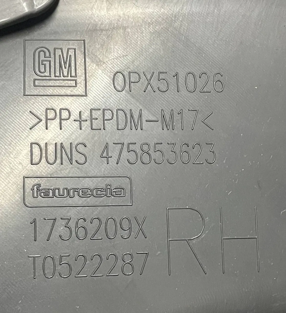PANNELLO INTERNO SPORTELLO / PORTA POST. DX OPEL CROSSLAND X 2019 - 9257325880 - immagine 13