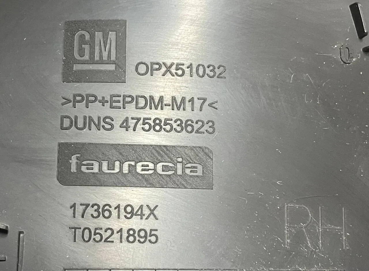 PANNELLO INTERNO SPORTELLO / PORTA POST. DX OPEL CROSSLAND X 2019 - 9257325880 - immagine 12