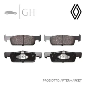 LPR - KIT PASTIGLIE / PATTINI / PASTICCHE FRENO ANT RENAULT TWINGO (III) - 05P1702