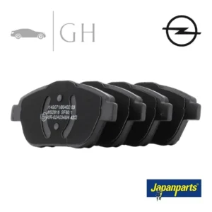 JAPANPARTS - KIT PASTIGLIE / PATTINI / PASTICCHE FRENO ANT OPEL CROSSLAND X - PA0608AF