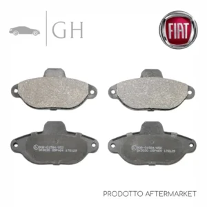 LPR - KIT PASTIGLIE / PATTINI / PASTICCHE FRENO ANT FIAT 500 (312) 1.2 BENZINA - 05P464