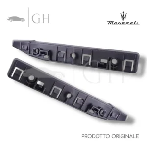 ORIGINALE - KIT STAFFE /GUIDE /SUPPORTI SX /DX PARAURTI ANT MASERATI GHIBLI III - 670004830 - 670004829