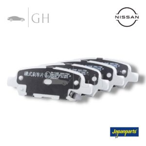 JAPANPARTS - KIT PASTIGLIE / PATTINI / PASTICCHE FRENO POST NISSAN QASHQAI J10 - PP-154AF