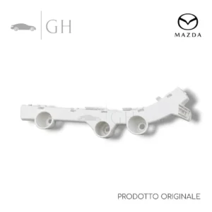ORIGINALE - STAFFA / GUIDA / SUPPORTO LATO SX PARAURTI POST. MAZDA 2 (II) - D651502J1B