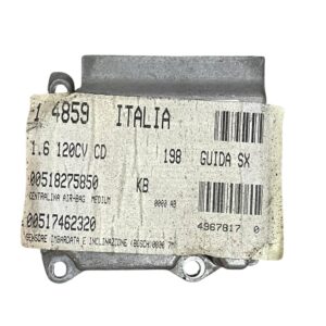 CENTRALINA AIRBAG FIAT BRAVO 198 2008 - 51827585 - 51746232