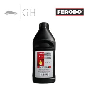 FERODO - 1 LT / LITRO OLIO LIQUIDO PER FRENI AUTO DOT 4 BENZINA DIESEL - FBX100